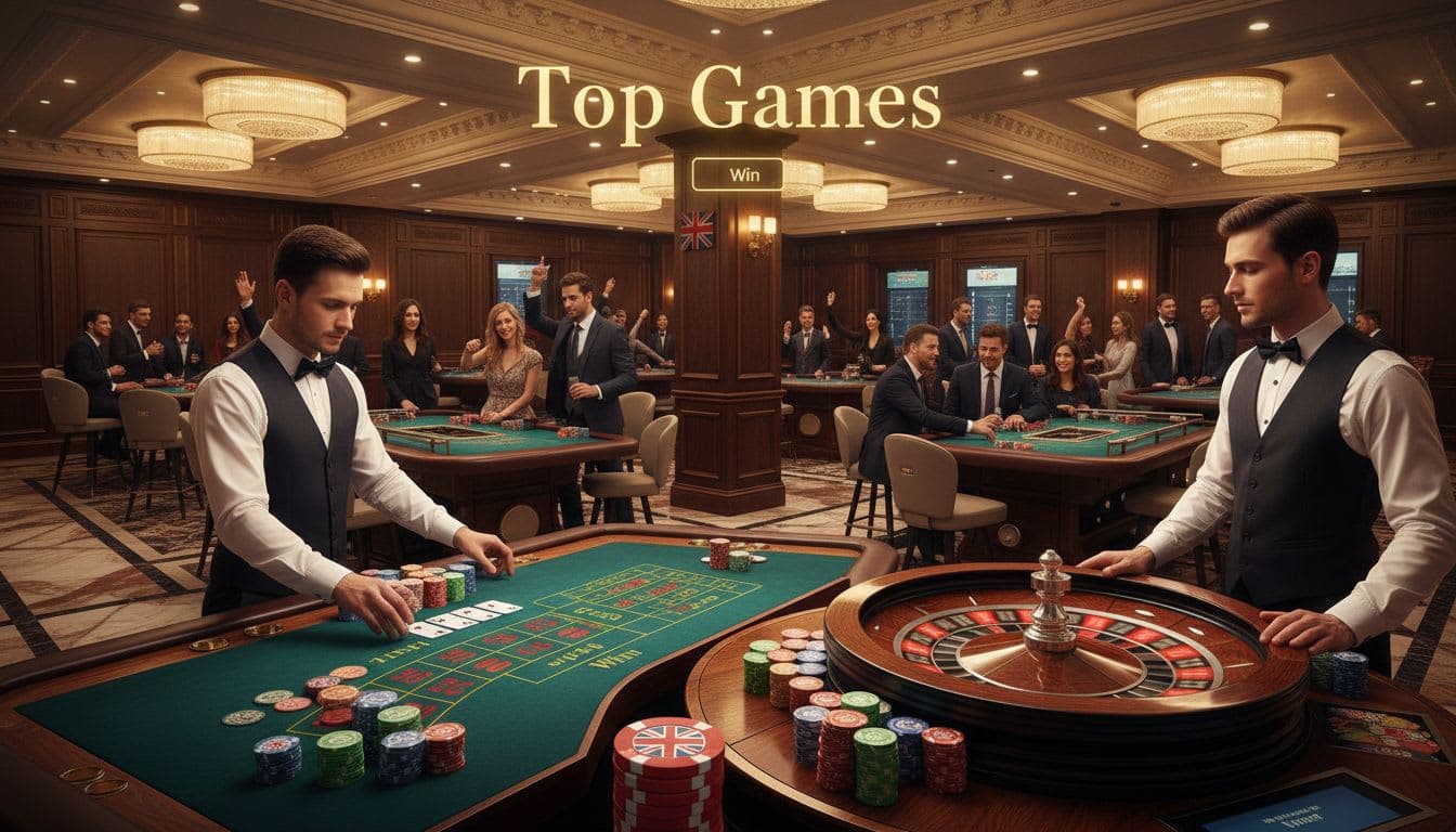 Top 10 Casino Table Games in the United Kingdom image