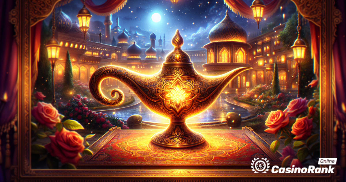 **Embark on a Magical Arabian Adventure with Wizard Games' "Lucky Lamp" Slot Release**